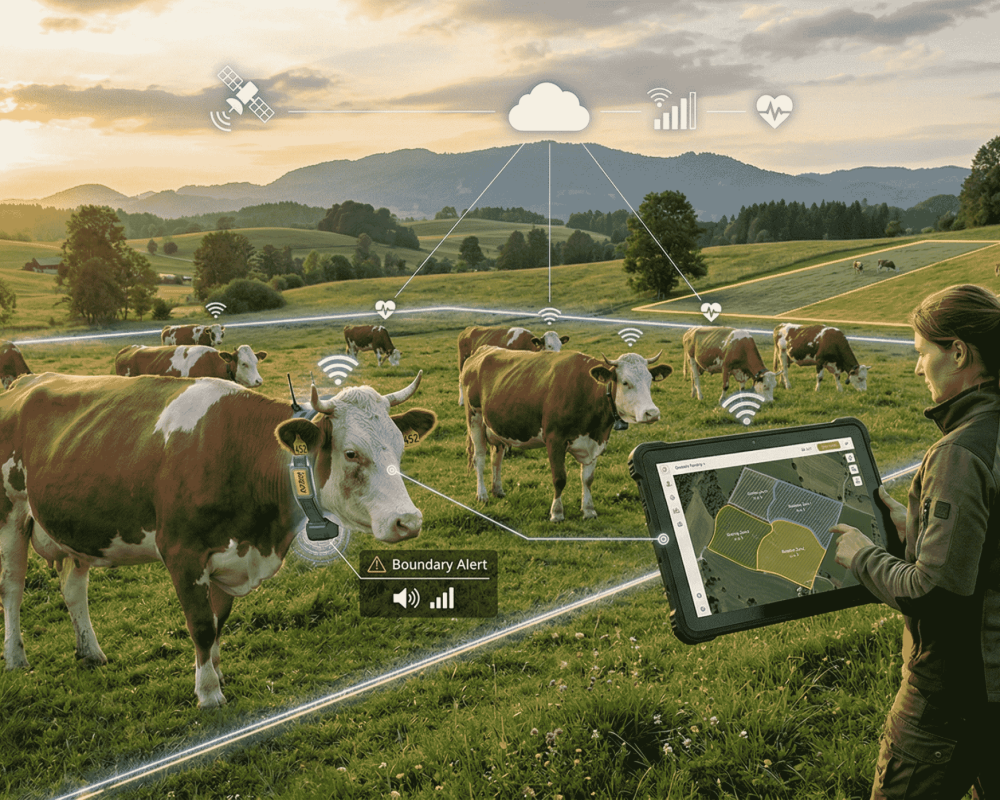 Yüzyıllık Hayvancılık Düzeni Yıkılıyor: Akıllı Tasmalar ve Sanal Çitler!